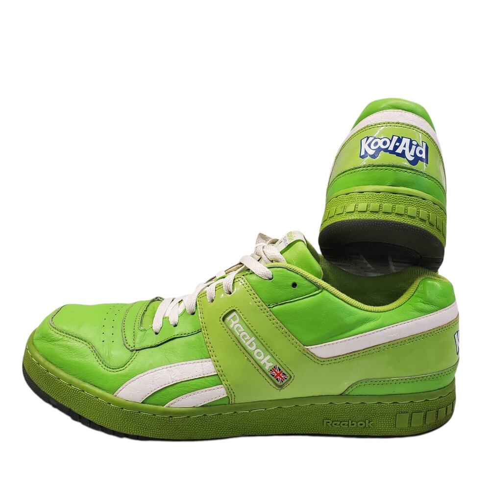 Reebok Kool Aid Collab Sneakers Size 13 Mens Lime Green